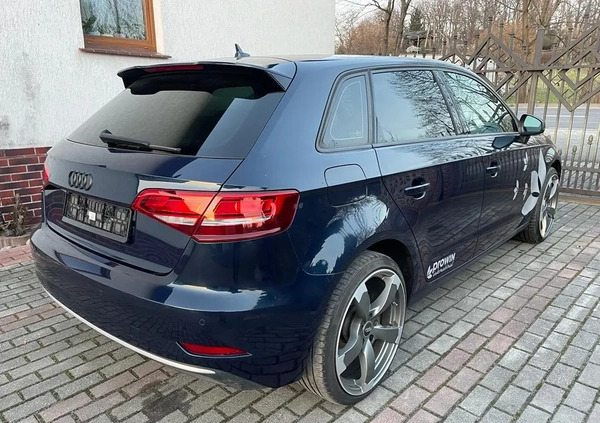 Audi A3 cena 72200 przebieg: 100905, rok produkcji 2017 z Bolesławiec małe 67